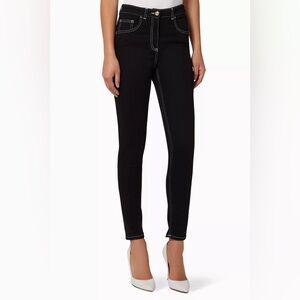 Elisabetta Franchi Contrasting Stitches Skinny Jeans